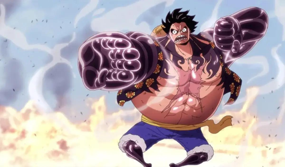 Monkey D Luffy Gear 4 (FOTO: Monkey D Luffy/One Piece)