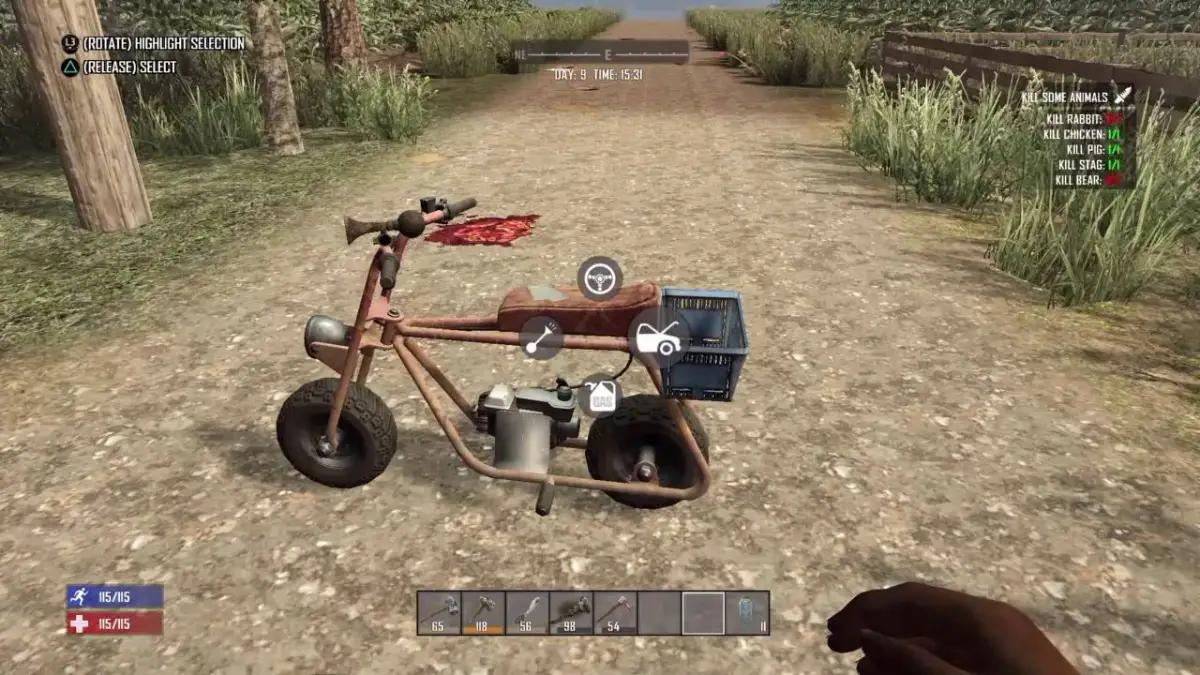 Sepeda 7 Days to Die (FOTO: Sepeda 7 Days to Die)