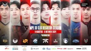 Rekap Nilai Rata -Rata KDA Pemain Terbaik Minggu Pertama MPL ID Season 14 (FOTO: MPL ID)