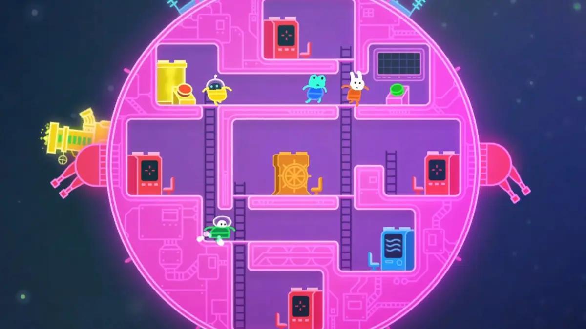 Lovers in a Dangerous Spacetime, salah satu game puzzle terbaik buat mabar. (Sumber: Steam)