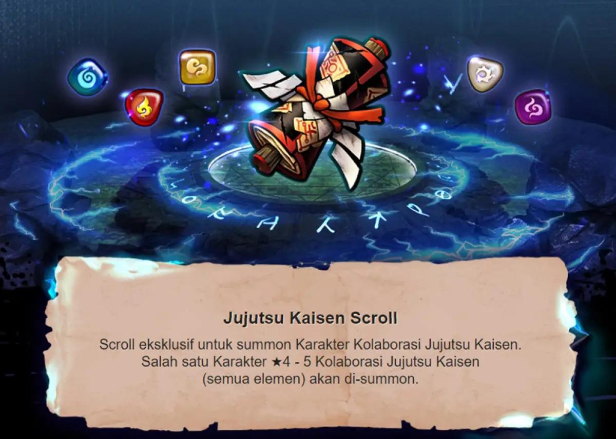 Summoners War gelar trial Ascencion guna merayakan kolaborasi dengan Jujutsu Kaisen. (FOTO: Dok.Summoners War)