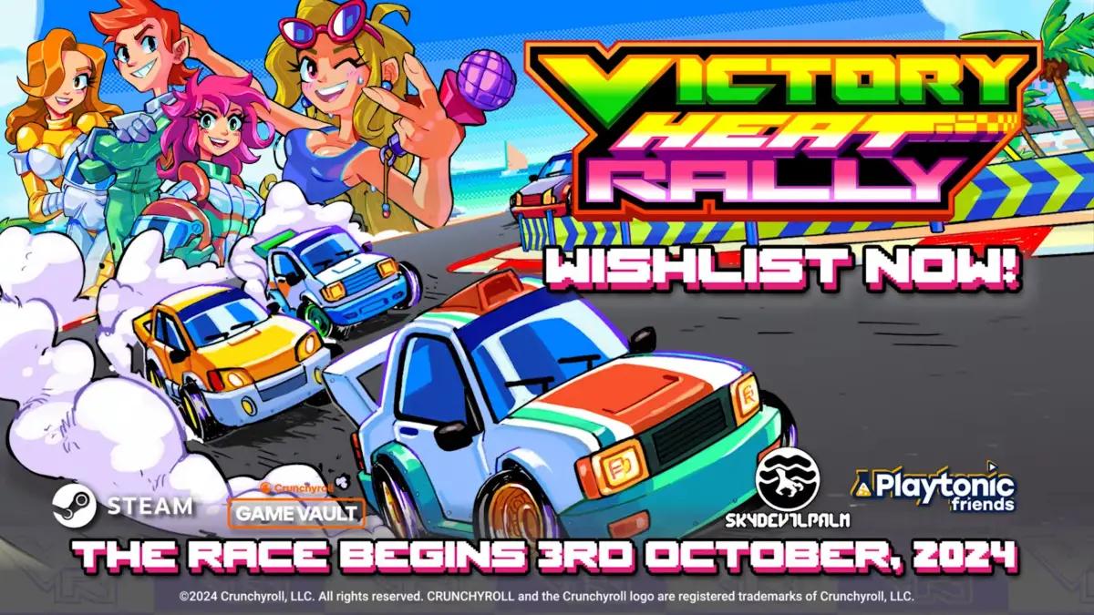 Victory Heat Rally: Balapan Retro Seru Hadir Oktober 2024 di Android, iOS, dan PC(FOTO: Playtonic)