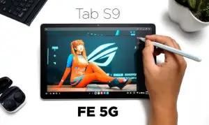 Samsung Galaxy Tab S9 FE 5G (Foto: YouTube/Nerd Reviews)