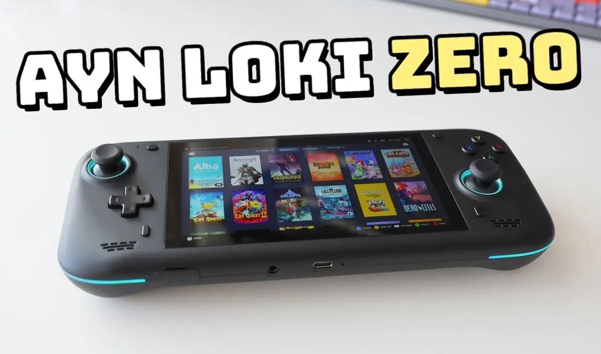 AYN Loki Zero (Foto: YouTube/Retro Gaming Corps)
