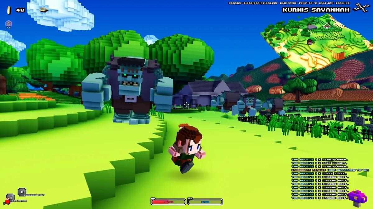 Cube World, game mirip Minecraft. (Sumber: Steam)