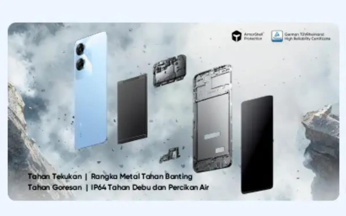 Realme Note 60,  HP baru Realme dengan berbagai kelebihan (FOTO: event.realme.com)