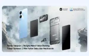 Realme Note 60,  HP baru Realme dengan berbagai kelebihan (FOTO: event.realme.com)