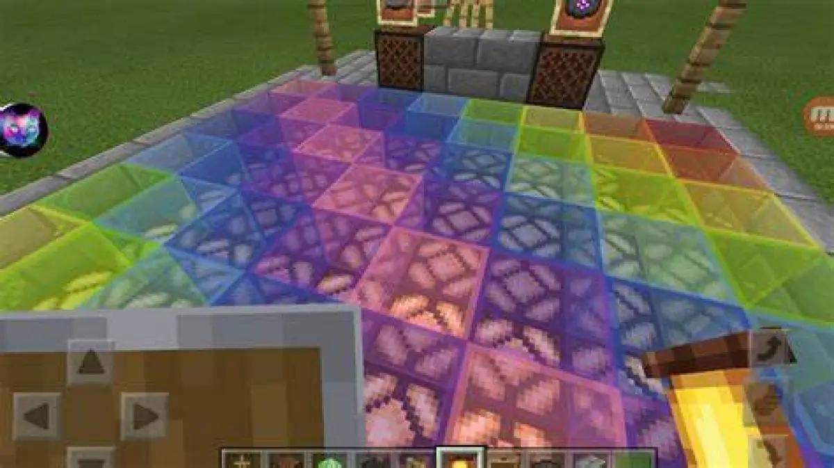 Lantai dansa di game Minecraft. (Sumber: Sportskeeda)