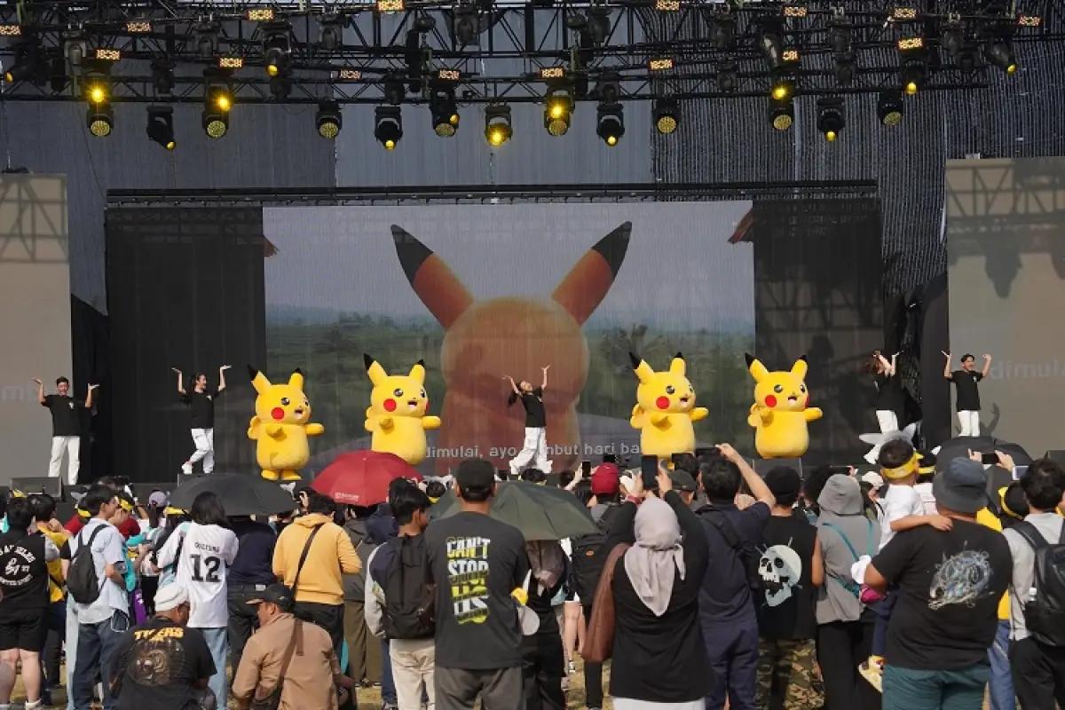 Keseruan agenda Pokemon Go City Safari di Jakarta, Sabtu (21/9/2024). (FOTO: Dok.Pokemon)