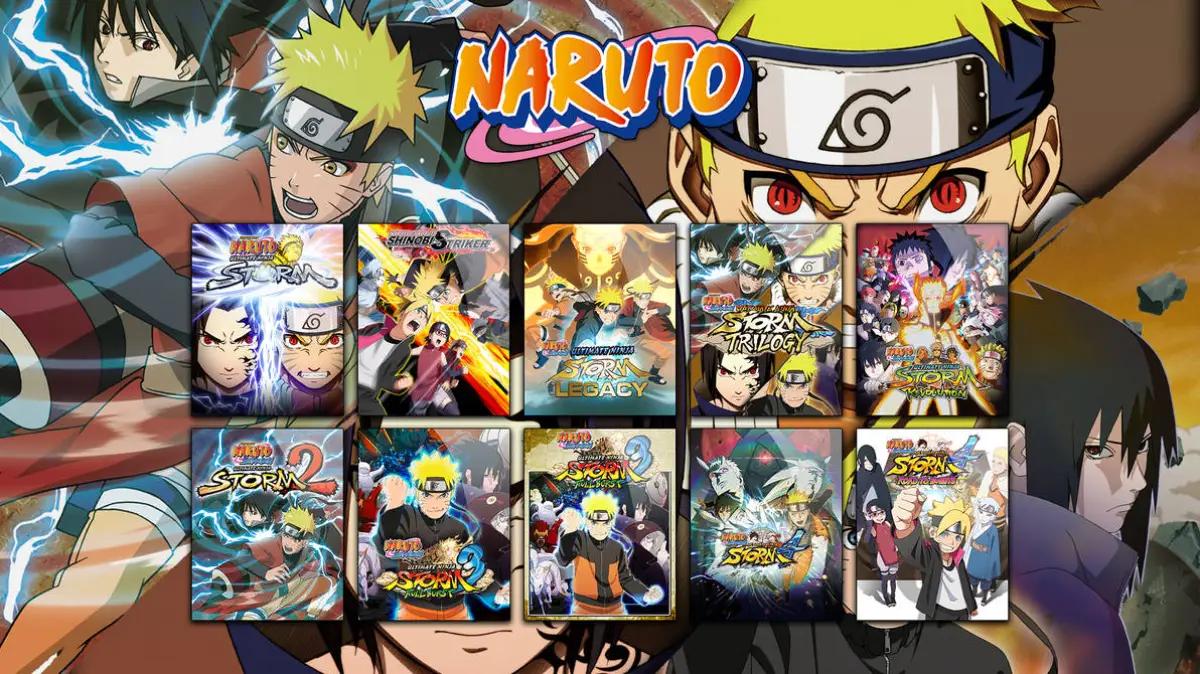 Deretan game Naruto. (Sumber: Devianart)