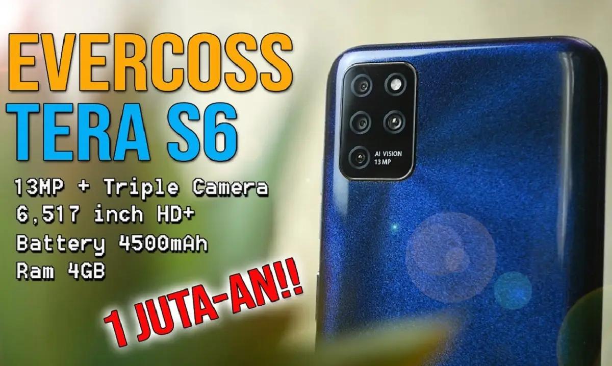 HP Evercoss Tera S6 (Foto: YouTube/Gayafone Channel)