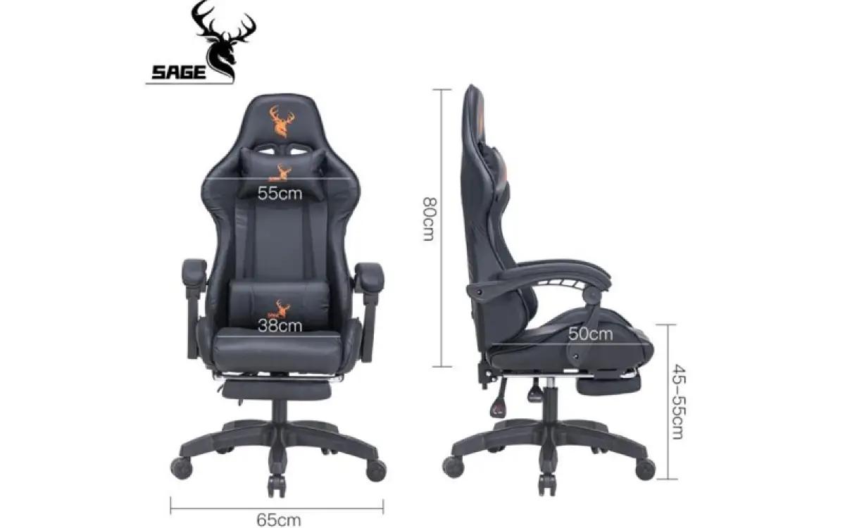 SAGE Gaming Chair SG-168 (FOTO: shopee)