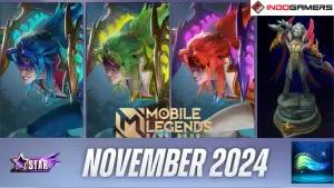 Mobile Legends: Bang Bang Starlight Pass November 2024: Skin Baru dan Hadiah Menarik (FOTO: MOONTON Games)