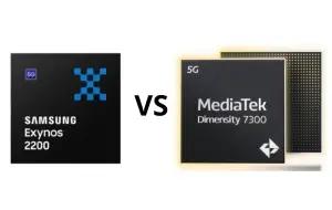 Exynos 2200 vs Dimensity 7300, mana prosesor yang lebih unggul? (FOTO: Gsmarena)