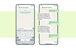 Ilustrasi Microsoft Copilot di WhatsApp (FOTO: microsoft.com)