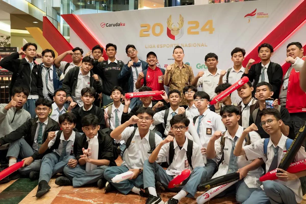 Siswa SMK di Liga 1 Esports Nasional 2024 (FOTO: Dok.Liga Esports Nasional 2024)