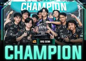 RRQ Sena juara MDL ID Season 10. (FOTO: Instagram/mdl.indonesia)