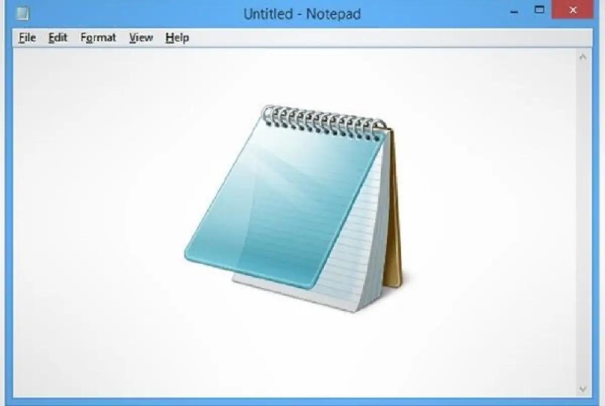 Ilustrasi NotePad Windows 10 (FOTO: pinterest.com)