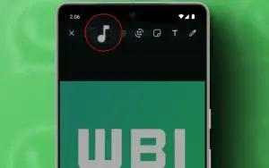 Ilustrasi fitur baru WhatsApp untuk menambahkan musik di status WhatsApp pengguna (FOTO: WABetaInfo)