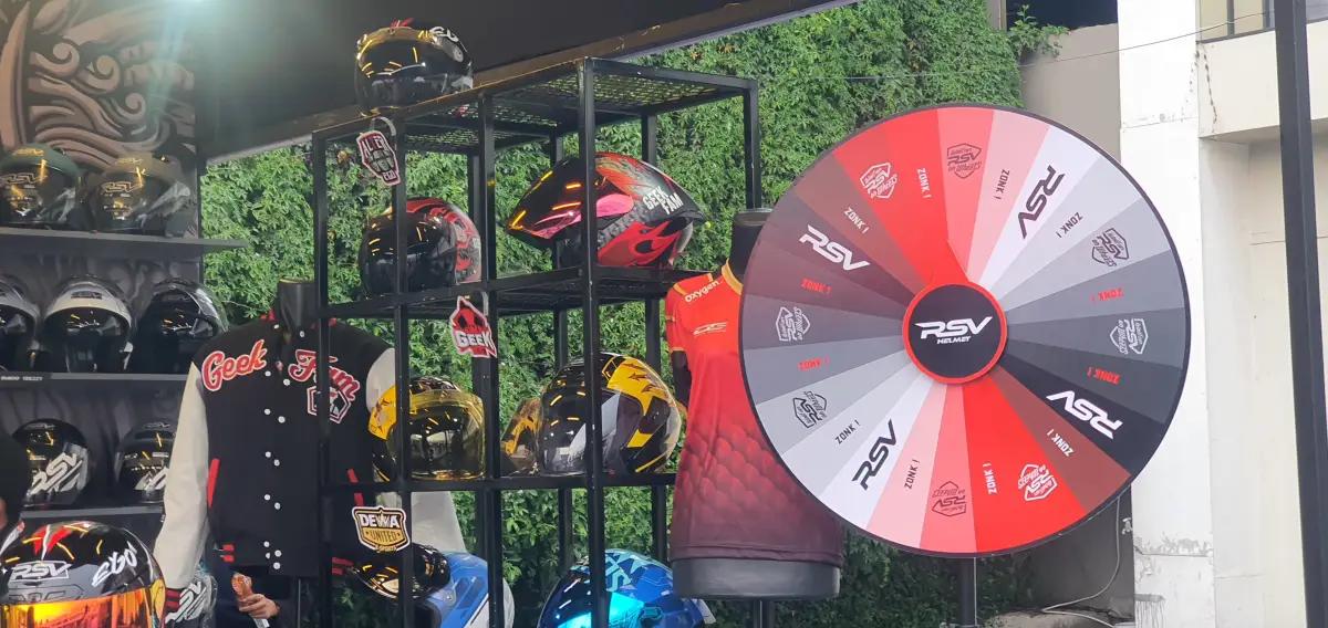 Hadir di MPL ID S  14, RSV Helmets Hadirkan Kegiatan Menarik Juga Edukasi keselamatan Untuk Para Gamers (FOTO: Indogamers.com/Ica Juniyanti)