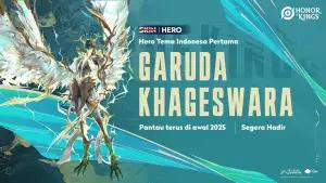 Garuda Khagesawara, Hero Honor of Kings yang Terinspirasi Budaya Indonesia, Rilis Tahun 2025! (FOTO: Instagram/honorofkings.indonesia)