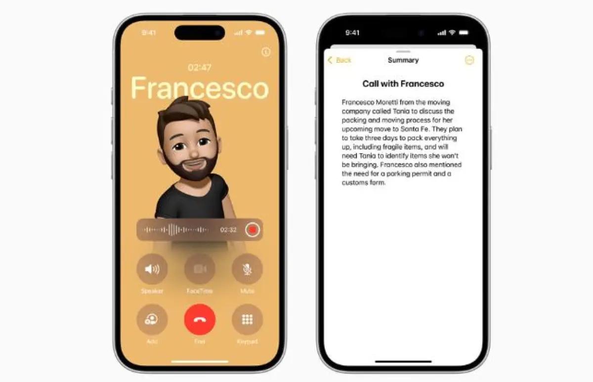 Ilustrasi iPhone yang mendukung fitur Apple Intelligence. (FOTO: Apple)