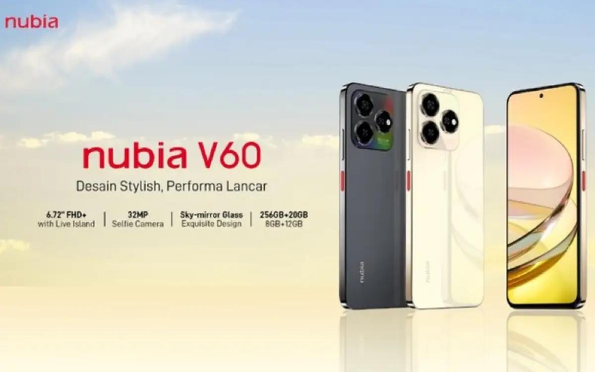 ZTE Nubia V60, smartphone entry-level terbaru ZTE (FOTO: ZTE)