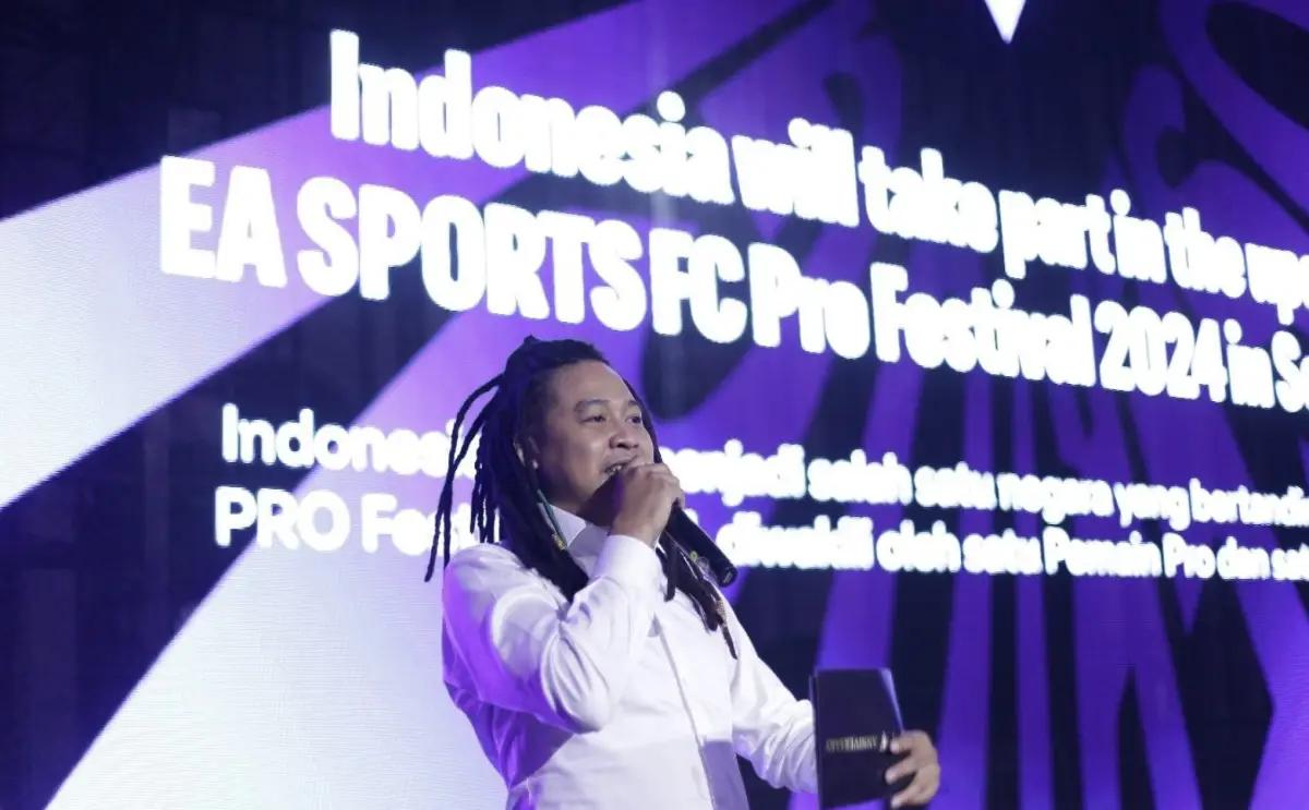 Adil Lothar Hasan selaku Marketing & Community Manager Electronic Arts (FOTO: Istimewa)