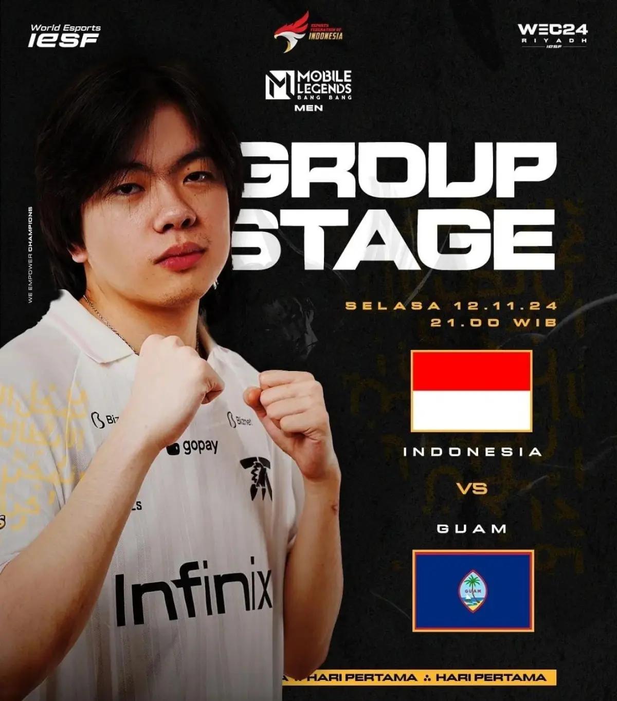 Tim Esports Mobile Legends Indonesia (FOTO: Instagram.com/@pbesi_official)