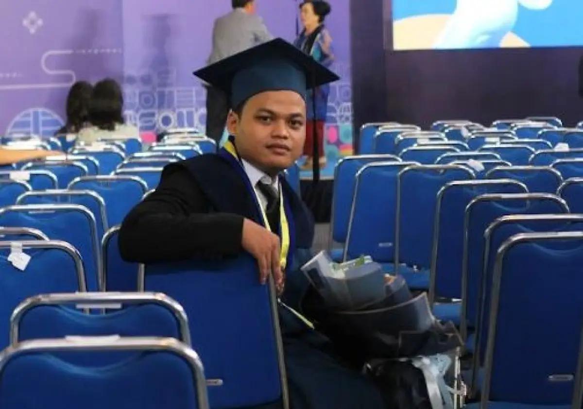 Bryan, lulusan ITB dengan IPK 4 dan cumlaude yang hobi ngegame. (FOTO: itb.ac.id)