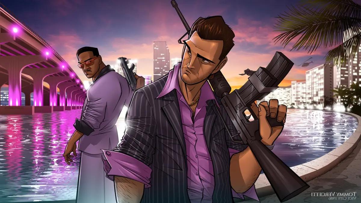 GTA: Vice City, salah satu game yang dibuat dalam waktu singkat. (Sumber: Wallpaper Cave)