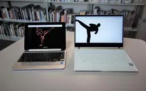 Ilustrasi laptop Chromebook dan laptop Windows (FOTO: PCWorld)