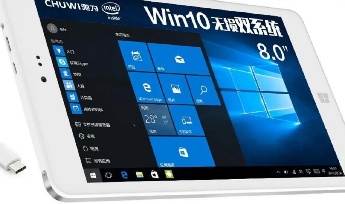 Tablet Windows Chuwi Hi8 Pro (Foto: TechTablets)