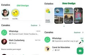 Tampilan baru WhatsApp. (Sumber: Mobile Telco)