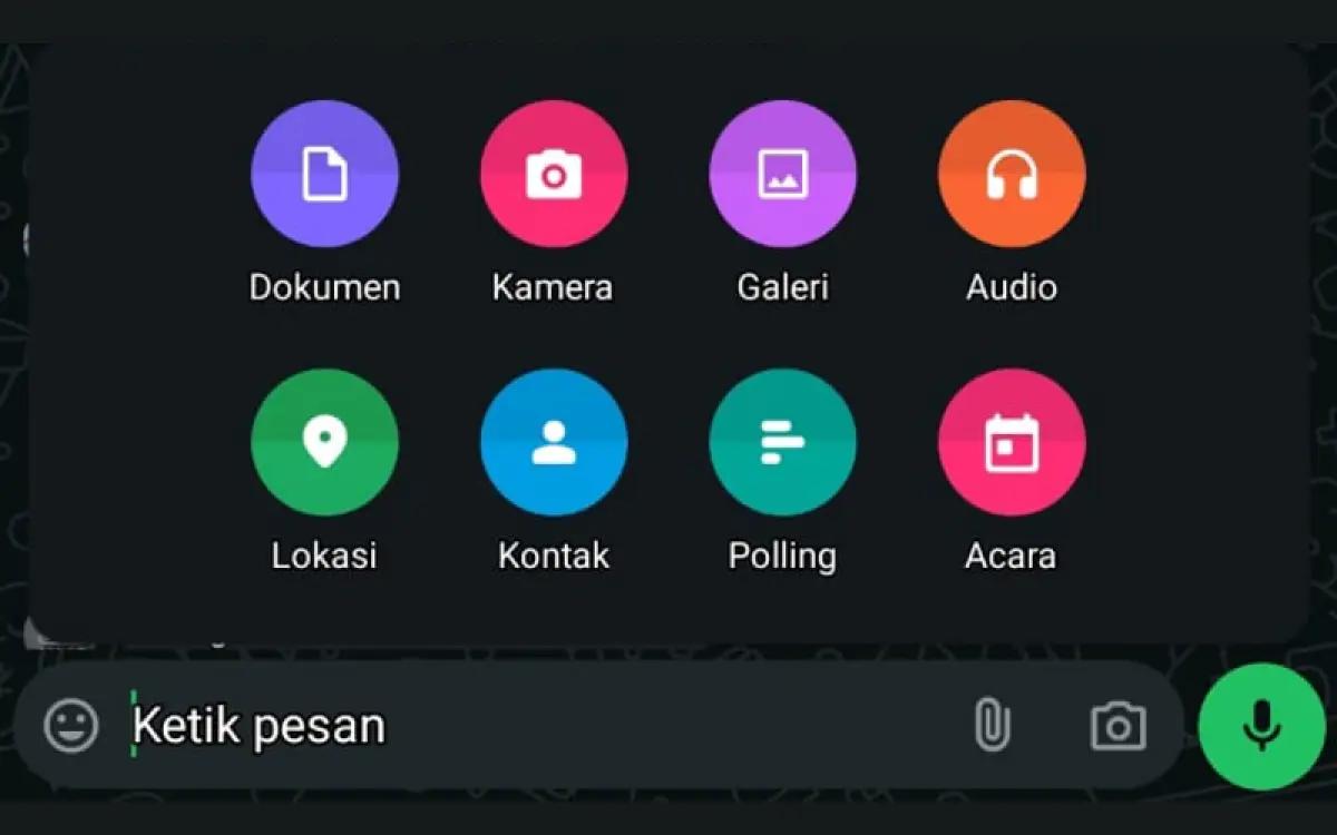 Ilustrasi fitur event untuk membuat undangan di grup WhatsApp (FOTO: Indogamers)