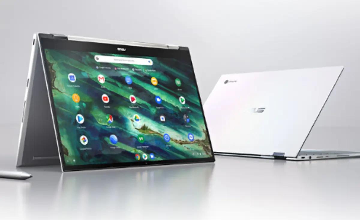 ASUS Chromebook Flip C436 , salah satu laptop yang hadir dengan baterai berkapasitas besar. (FOTO: ASUS)