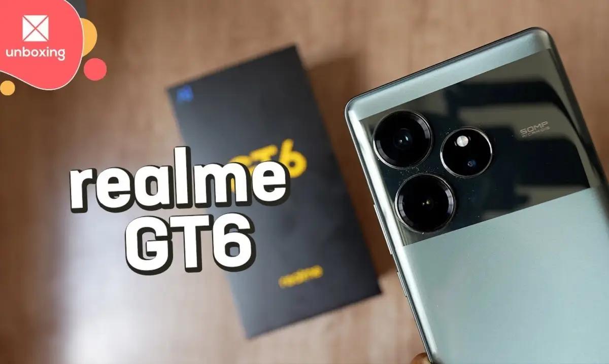 HP Gaming Realme GT6 (Foto: YouTube/Isa Marcial Global)