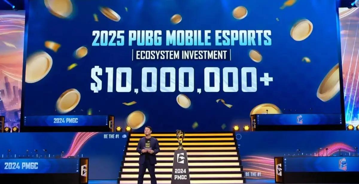 Pengumuman roadmap PUBG Mobile Esports 2025. (Sumber: Youtube/PUBG)