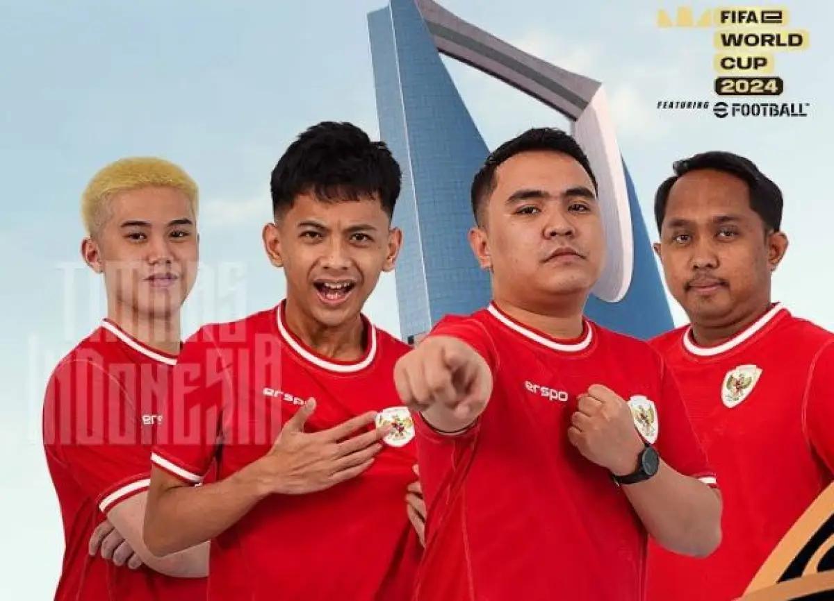 Timnas eFootball Indonesia. (Sumber: Timnas Indonesia)