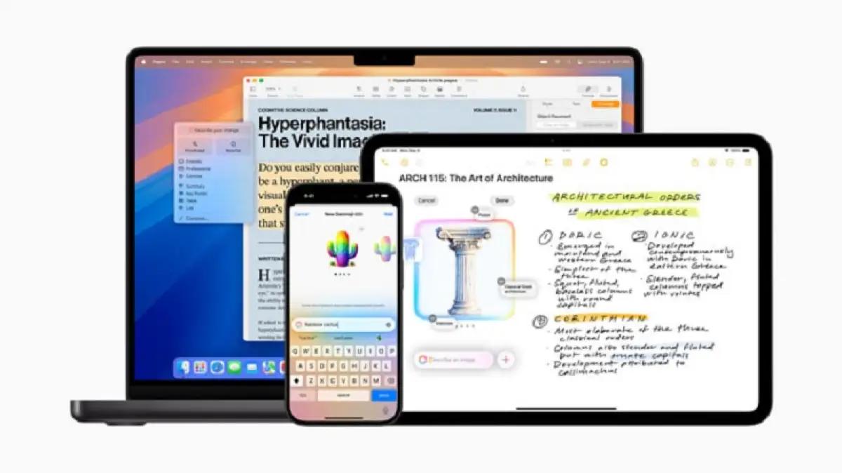 iOS 18.2, iPadOS 18.2, dan macOS Sequoia 15.2 yang baru dirilis Apple  untuk iPhone, iPad, dan Mac. (FOTO: apple.com)