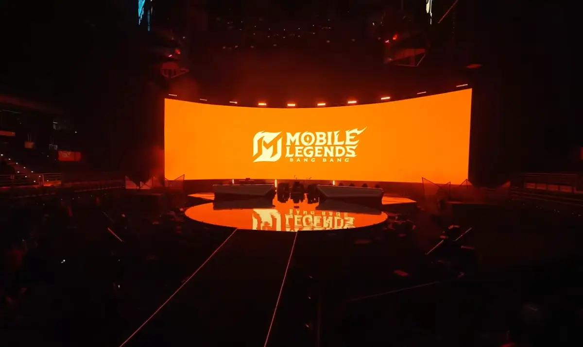 Logo baru Mobile Legends yang diperkenalkan pada Grand Final M6 2024. (Sumber: Moonton)