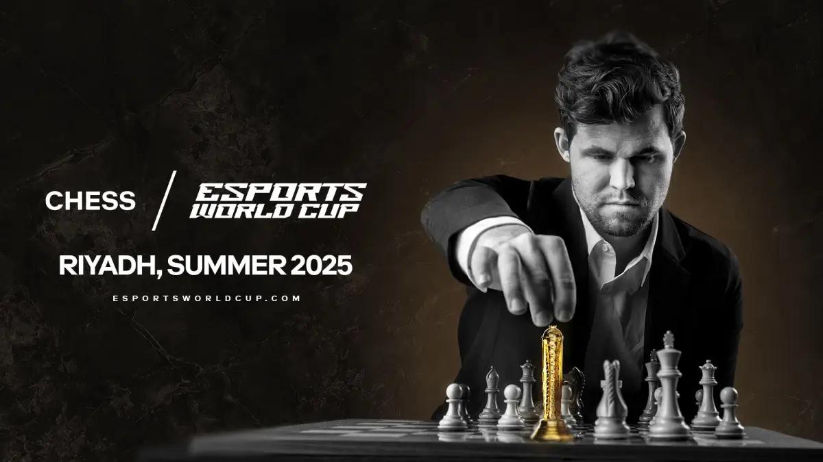 Catur atau Chess resmi bakal dilombakan di Esports World Cup (EWC) 2025. (Sumber: EWC)