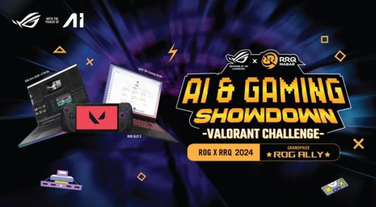 ASUS ROG dan RRQ Perkenalkan Manfaat AI dalam Gaming (FOTO: DOK.ASUS)