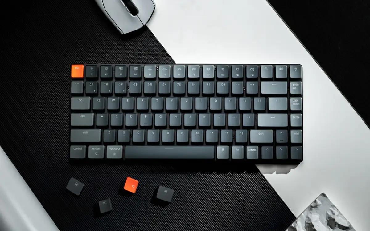 Keychron K3 Version 2 Gateron Mechanical, salah satu keyboard RGB Wireless terbaik untuk gaming.(FOTO: Keychron)