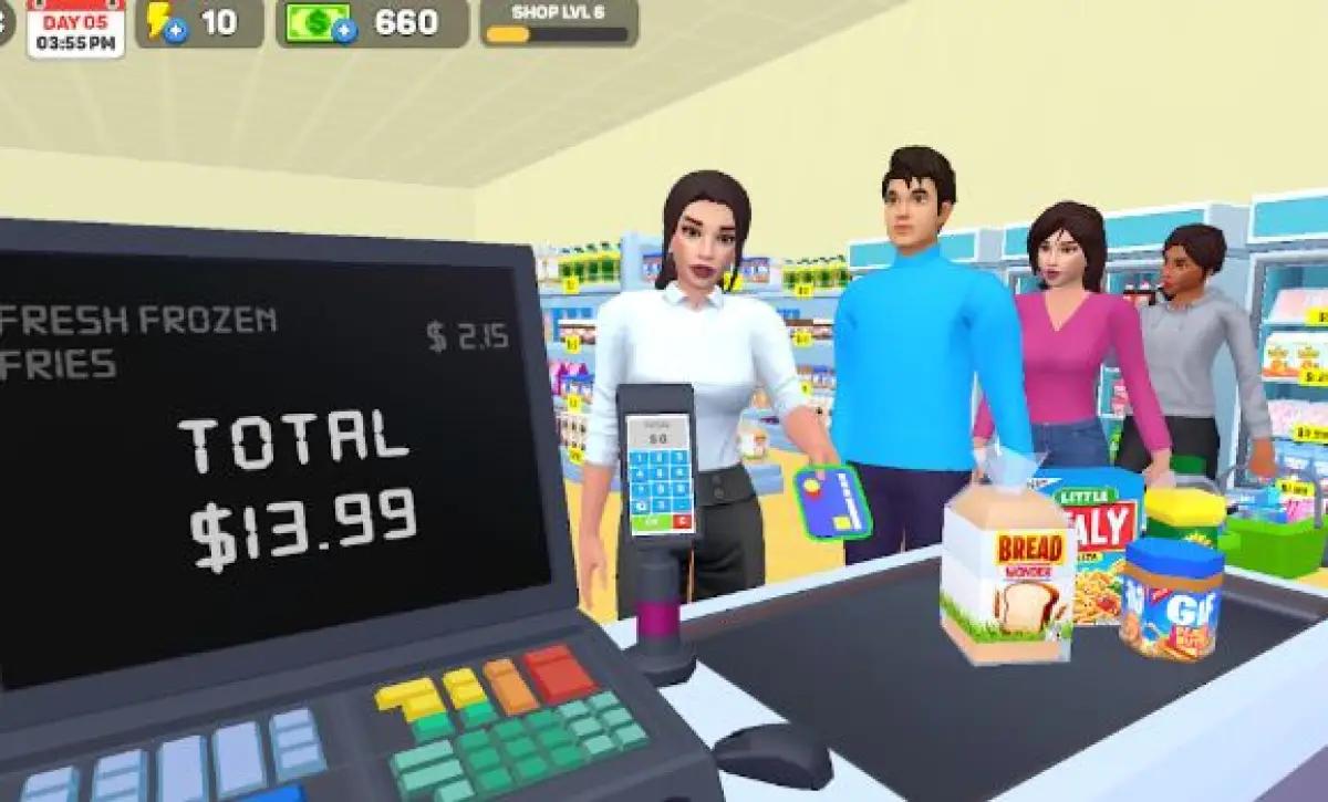 Game Simulator Supermarket 3D Saya. (Googleplay) (FOTO: Dok.Googleplay)