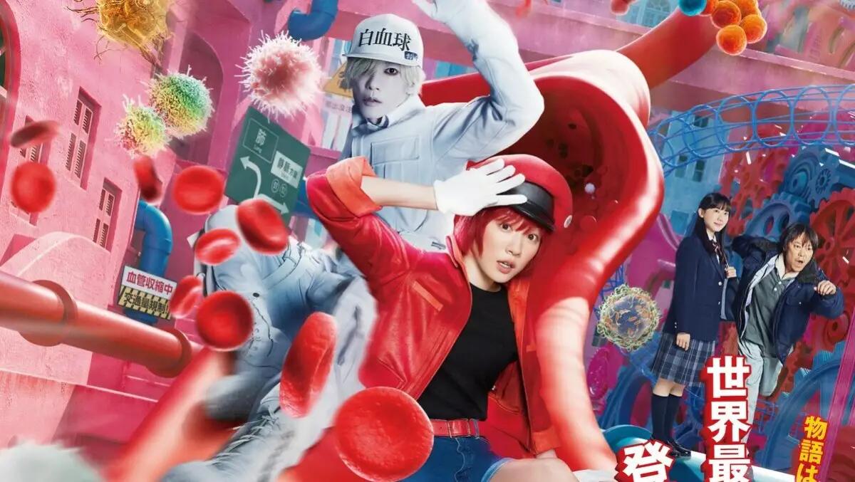 Film Live-Action Cells at Work! Tetap di Puncak Box Office Jepang(FOTO: animetv-jp.net)