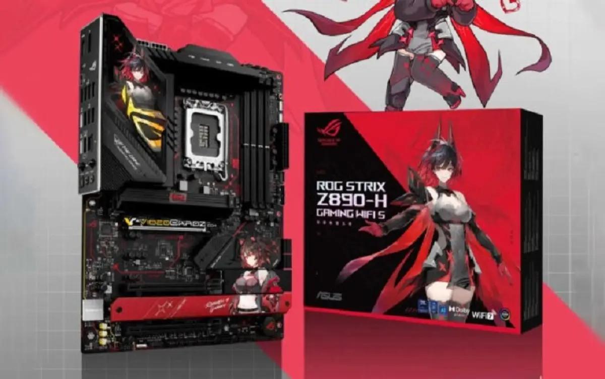 Motherboard ASUS RO Ji Edition (FOTO: VideoCardz)