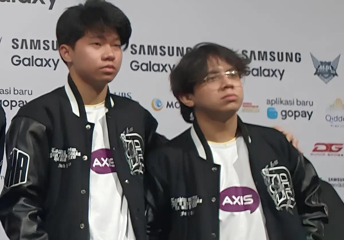 Anavel dan Regii roster Evos (FOTO: Indogamers.com/Ica Juniyanti)