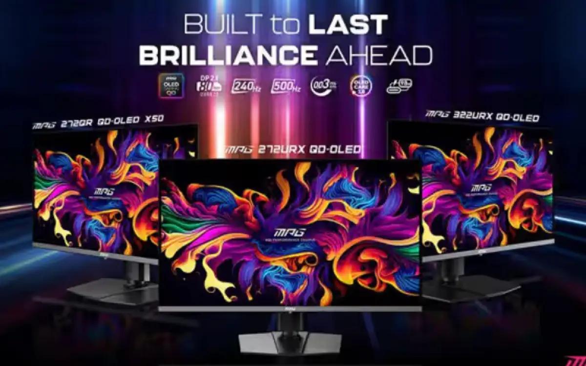 3 Monitor gaming terbaru MSI di CES 2025 (FOTO: MSI)