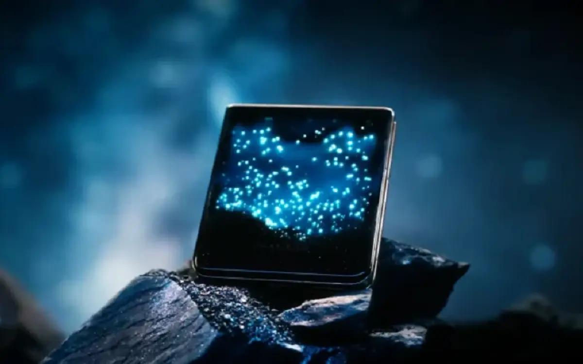 Teknologi terbaru dari Tecno yang bernama Starry Optical Fiber (FOTO: youtube.com/GSMArena samples)